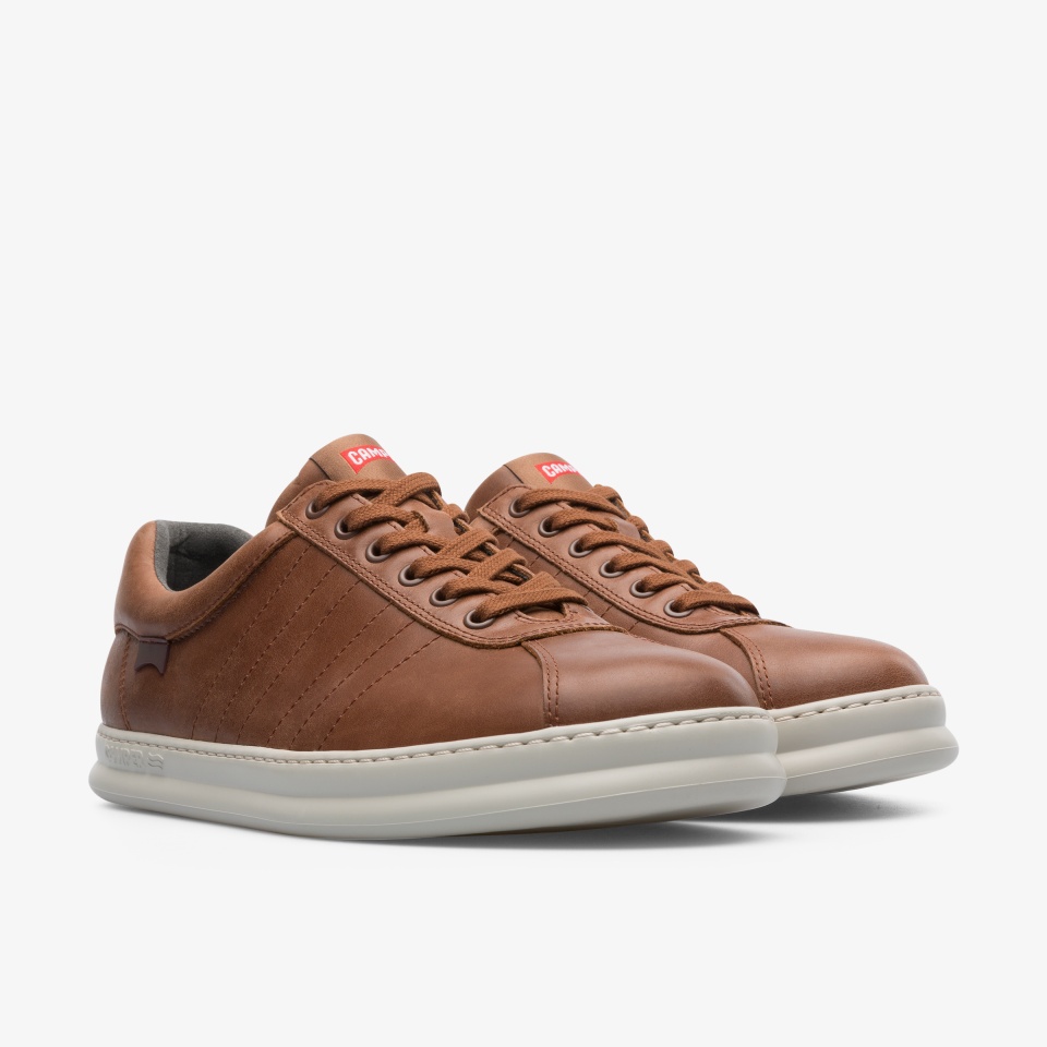 Camper Runner Brown - Camper Mens Sneakers ||7531-FUYQR||